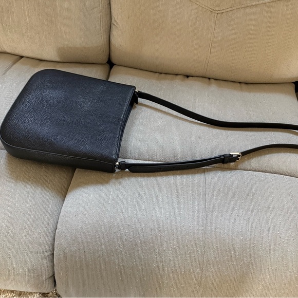 Kate Spade Black Pebbled Leather Shoulder Bag - Picture 3 of 4